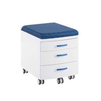 3-Drawer Cabinet (with Seat Cushion for optional)